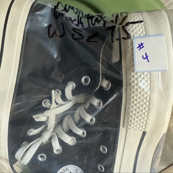 CONVERSE you Black & Lavender Lifted Platform High Top Chuck Taylor Size 6.5 - Picture 16 of 16